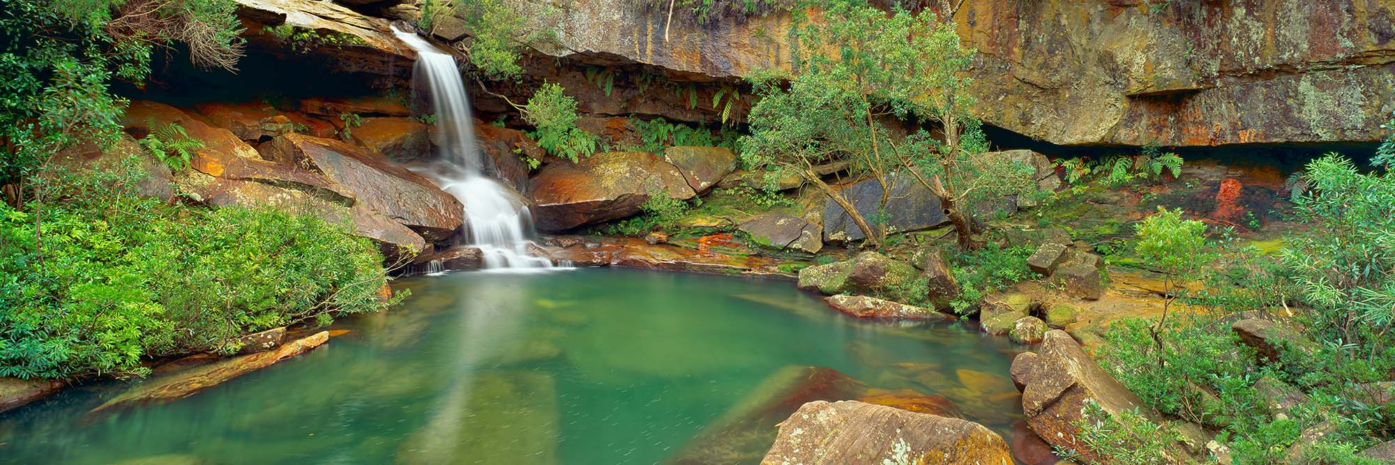 Upper Gledhill Falls, Ku-ring-gai Chase Nat Park, NSW