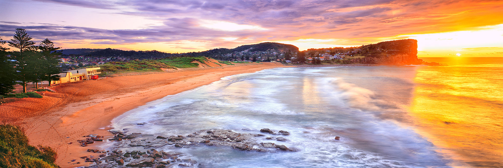 Sunrise at Avalon Beach, NSW
