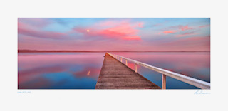 Long Jetty Inspirational Unframed Poster