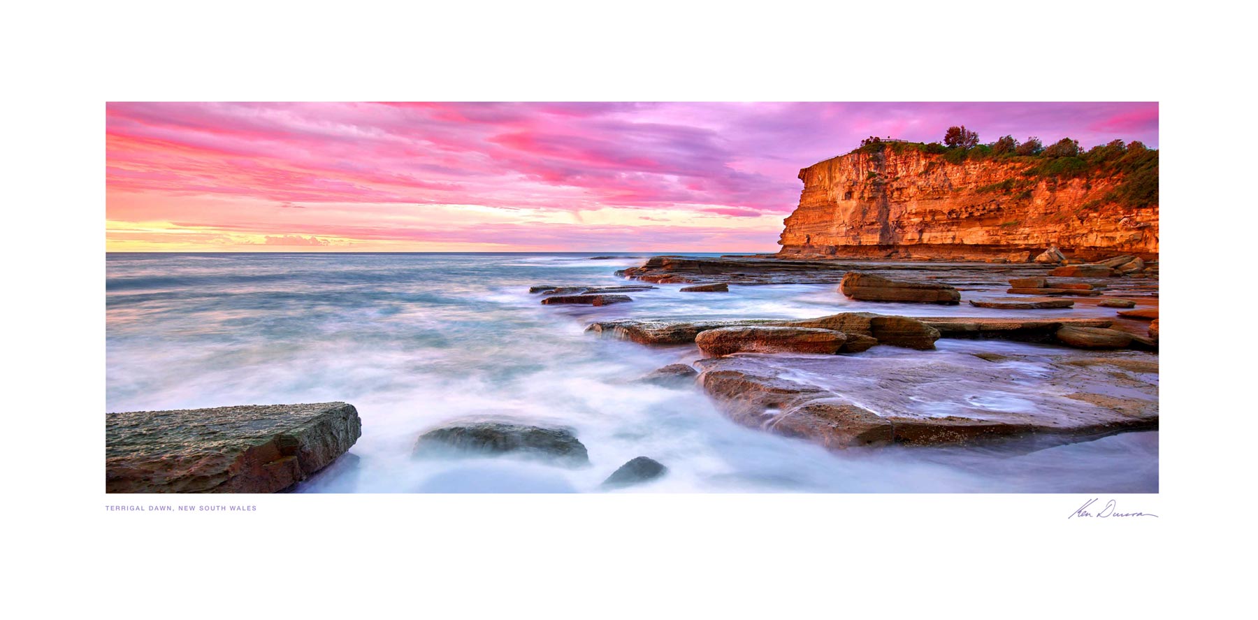 Terrigal Dawn - Inspirational Unframed Poster