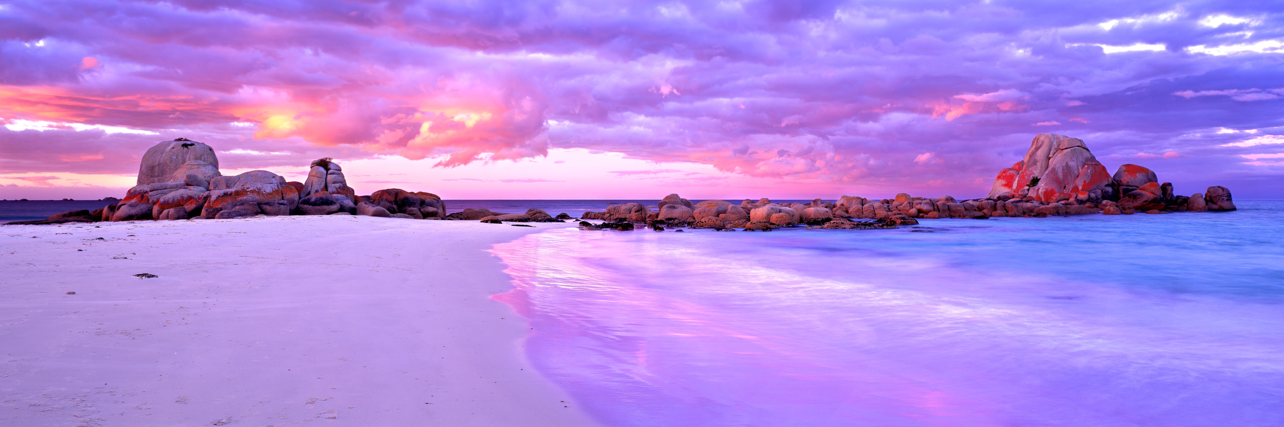 Sunset at Picnic Rocks, TAS