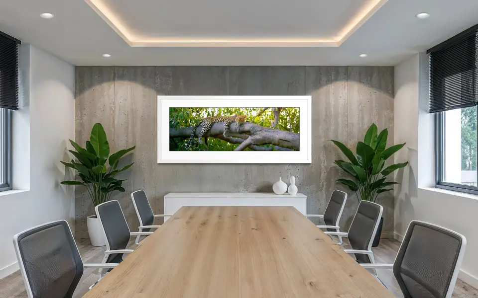 Solitary Sentinel in Board Room