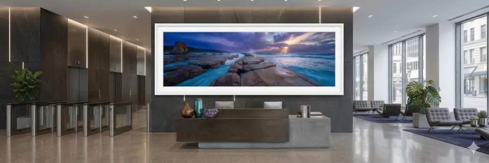 Piercing the Darkness in Reception & Waiting Area
