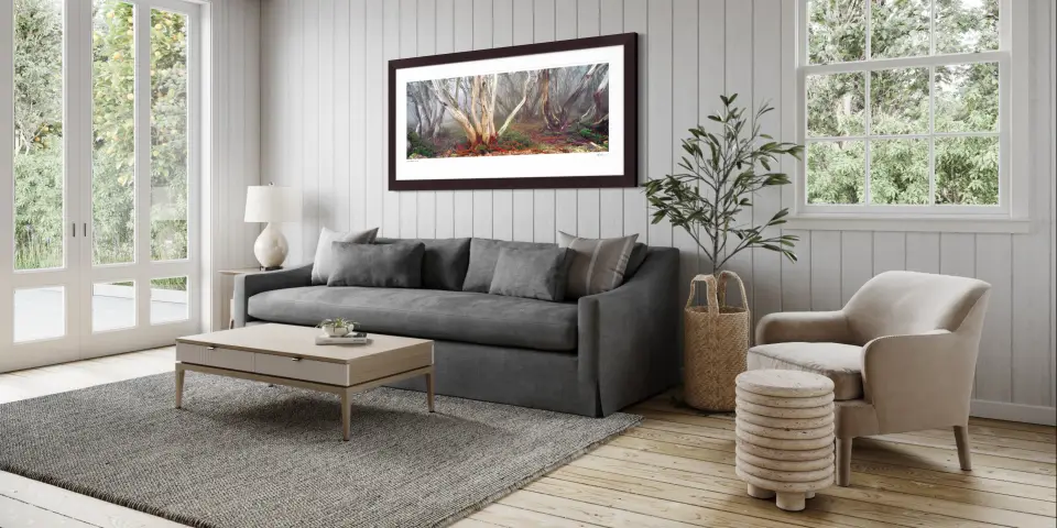 Snowy River Gums Loungeroon in Living Room
